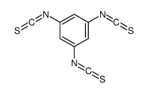 1,3,5-triisothiocyanatobenzene结构式