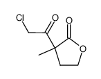 Acetoacetic acid, 4-chloro-2-(2-hydroxyethyl)-2-methyl-, gamma-lactone (6CI)结构式