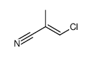 3-chloromethacrylonitrile structure