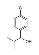 1-(4-chlorophenyl)-2-methylpropan-1-ol Structure