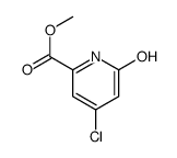 methyl 4-chloro-6-oxo-1H-pyridine-2-carboxylate结构式
