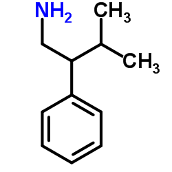 3-Methyl-2-phenyl-1-butanamine structure