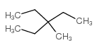 Pentane,3-ethyl-3-methyl- Structure