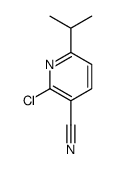 2-Chloro-6-isopropylnicotinonitrile结构式