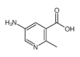 2-甲基-5-氨基烟酸结构式