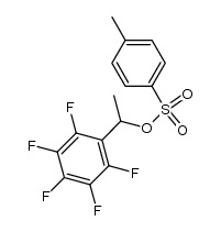 1-(pentafluorophenyl)ethyl tosylate Structure