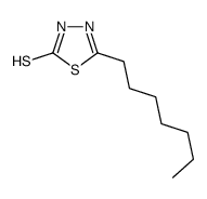 5-heptyl-3H-1,3,4-thiadiazole-2-thione Structure