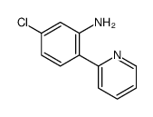 5-chloro-2-pyridin-2-ylaniline结构式