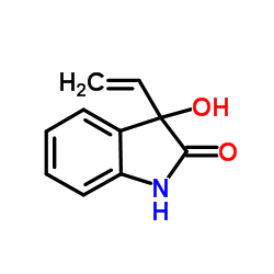 3-Hydroxy-3-vinyl-1,3-dihydro-2H-indol-2-one Structure