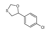 5-(4-chlorophenyl)-1,3-oxathiolane Structure
