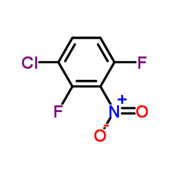 3-氯-2,6-二氟硝基苯结构式