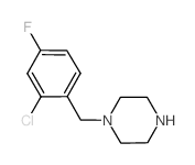 1-(2-CHLORO-4-FLUORO-BENZYL)-PIPERAZINE picture