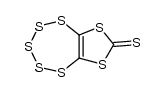 [1,3]dithiolo[4,5-f]pentathiepine-7-thione结构式