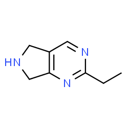 2-Ethyl-6,7-dihydro-5H-pyrrolo[3,4-d]pyrimidine picture