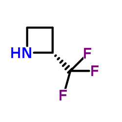 (2R)-2-(TRIFLUOROMETHYL)AZETIDINE Structure