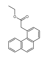 ethyl 2-(phenanthren-4-yl)acetate结构式
