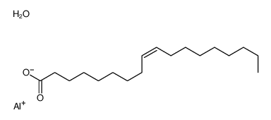 (Z)-(octadec-9-enoato-O)oxoaluminium structure