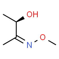 2-Butanone, 3-hydroxy-, O-methyloxime, [R-(Z)]- (9CI) Structure