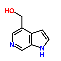 1H-Pyrrolo[2,3-c]pyridin-4-ylmethanol结构式