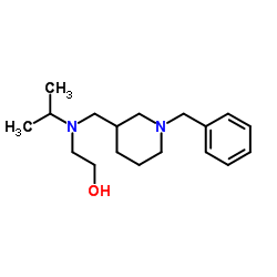 2-{[(1-Benzyl-3-piperidinyl)methyl](isopropyl)amino}ethanol Structure