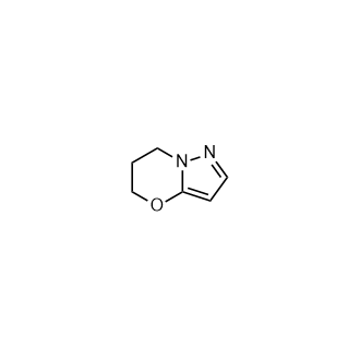 6,7-二氢-5H-吡唑并[5,1-b][1,3]恶嗪结构式
