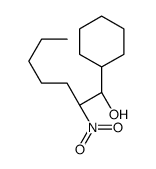 (1R,2R)-1-cyclohexyl-2-nitroheptan-1-ol结构式