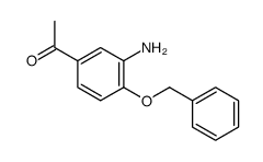 1-(3-Amino-4-benzyloxy-phenyl)-ethanone Structure