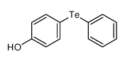 4-phenyltellanylphenol Structure