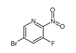 5-Bromo-3-fluoro-2-nitropyridine Structure