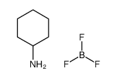 (Cyclohexylamine)trifluoroboron结构式