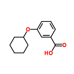 3-(Cyclohexyloxy)benzoic acid Structure