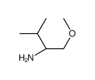 (2R)-1-Methoxy-3-methyl-2-butanamine结构式
