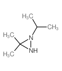 Diaziridine,3,3-dimethyl-1-(1-methylethyl)-结构式