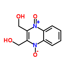 (1,4-dioxidoquinoxaline-2,3-diyl)dimethanol structure