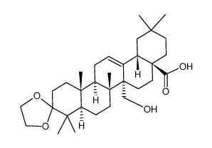 myricerone ketal Structure