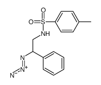 N-(2-azido-2-phenylethyl)-4-methylbenzenesulfonamide结构式
