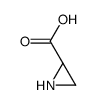 (S)-AZIRIDINE-2-CARBOXYLIC ACID Structure