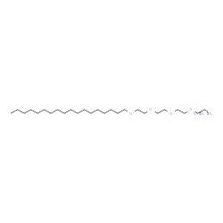 C18-PEG4-Azide结构式