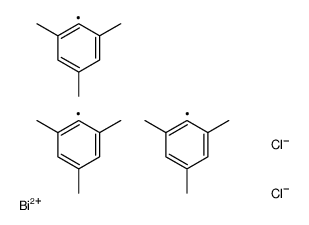 dichloro-tris(2,4,6-trimethylphenyl)bismuth结构式