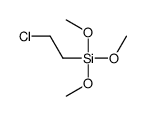(2-chloroethyl)trimethoxysilane结构式
