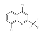 4,8-dichloro-2-(trifluoromethyl)quinoline Structure