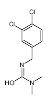 3-[(3,4-dichlorophenyl)methyl]-1,1-dimethylurea Structure