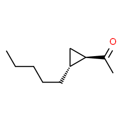 Ethanone, 1-(2-pentylcyclopropyl)-, trans- (9CI)结构式