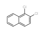 1,2-dichloronaphthalene Structure