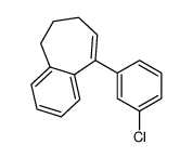 9-(3-Chlorophenyl)-6,7-dihydro-5H-benzo[7]annulene结构式