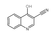 4-Hydroxyquinoline-3-carbonitrile structure