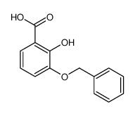 3-(Benzyloxy)-2-hydroxybenzoic acid结构式