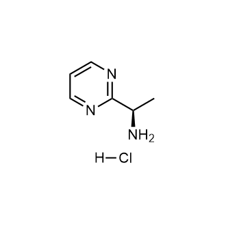 (R)-1-(Pyrimidin-2-yl)ethan-1-amine hydrochloride Structure