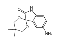 5-aminoisatin ketal Structure