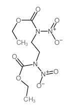 Carbamicacid, 1,2-ethanediylbis[nitro-, diethyl ester (9CI) Structure